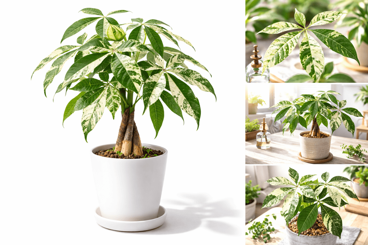 パキラ・ミルキーウェイの育て方｜美しい斑入り葉を保つ管理のコツ